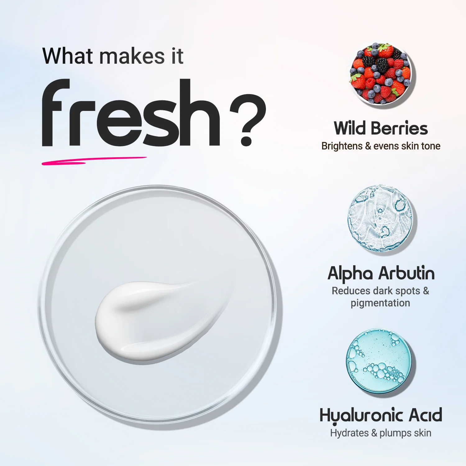 Illuminate+ Dewy Sunscreen In-Vivo Tested SPF 50+ PA++++ with Wild Berries & Alpha Arbutin - 50 g - Image 7