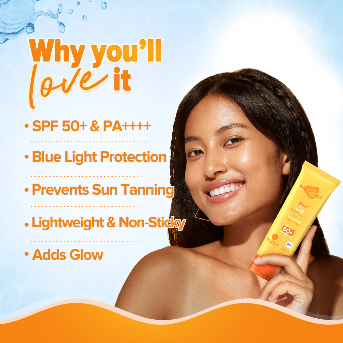 FREEBIE - Glow+ Dewy Sunscreen 125g - Image 3